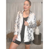 Blaire Satin Blazer