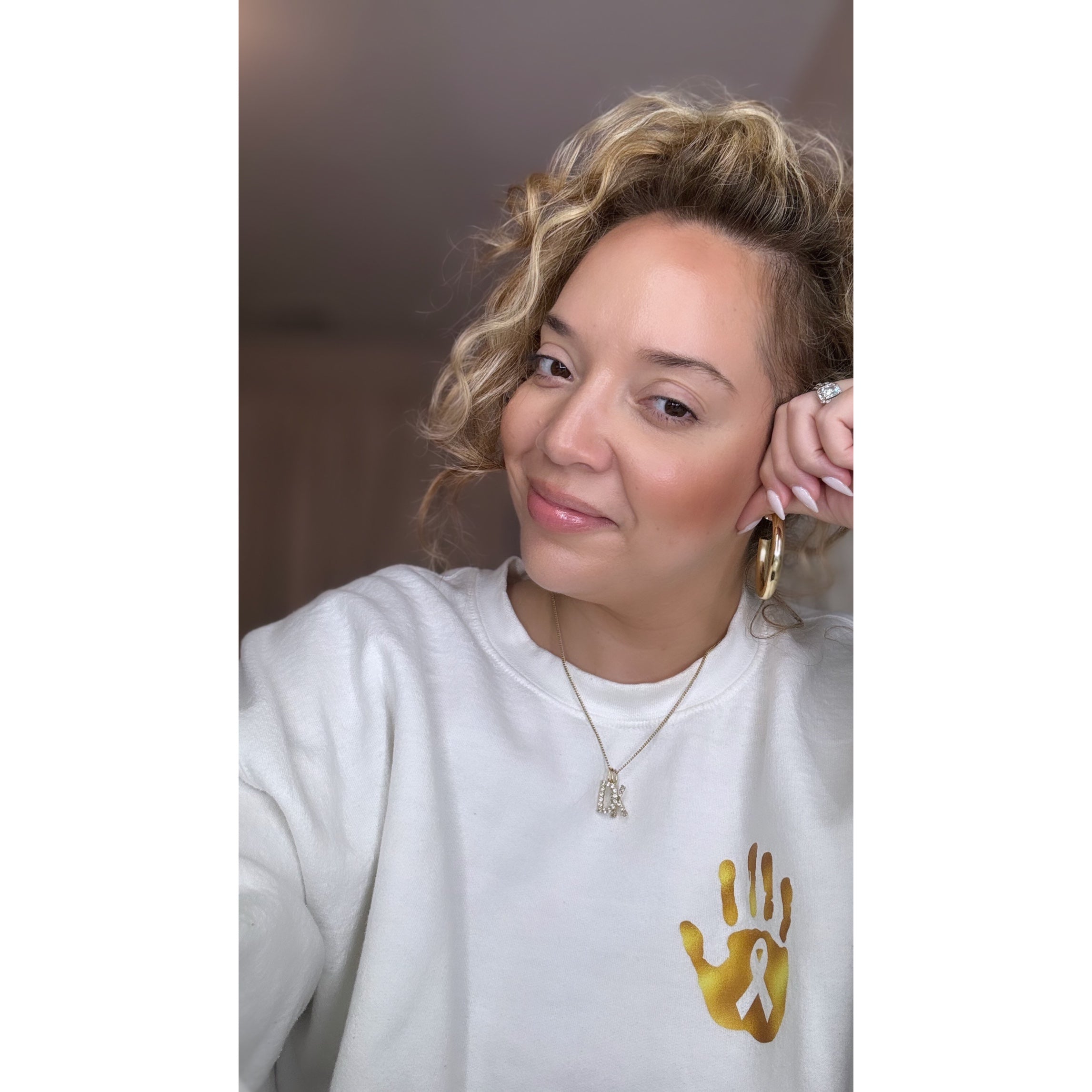 Go Gold Handprint Tee or Sweatshirt (Pre-Order)