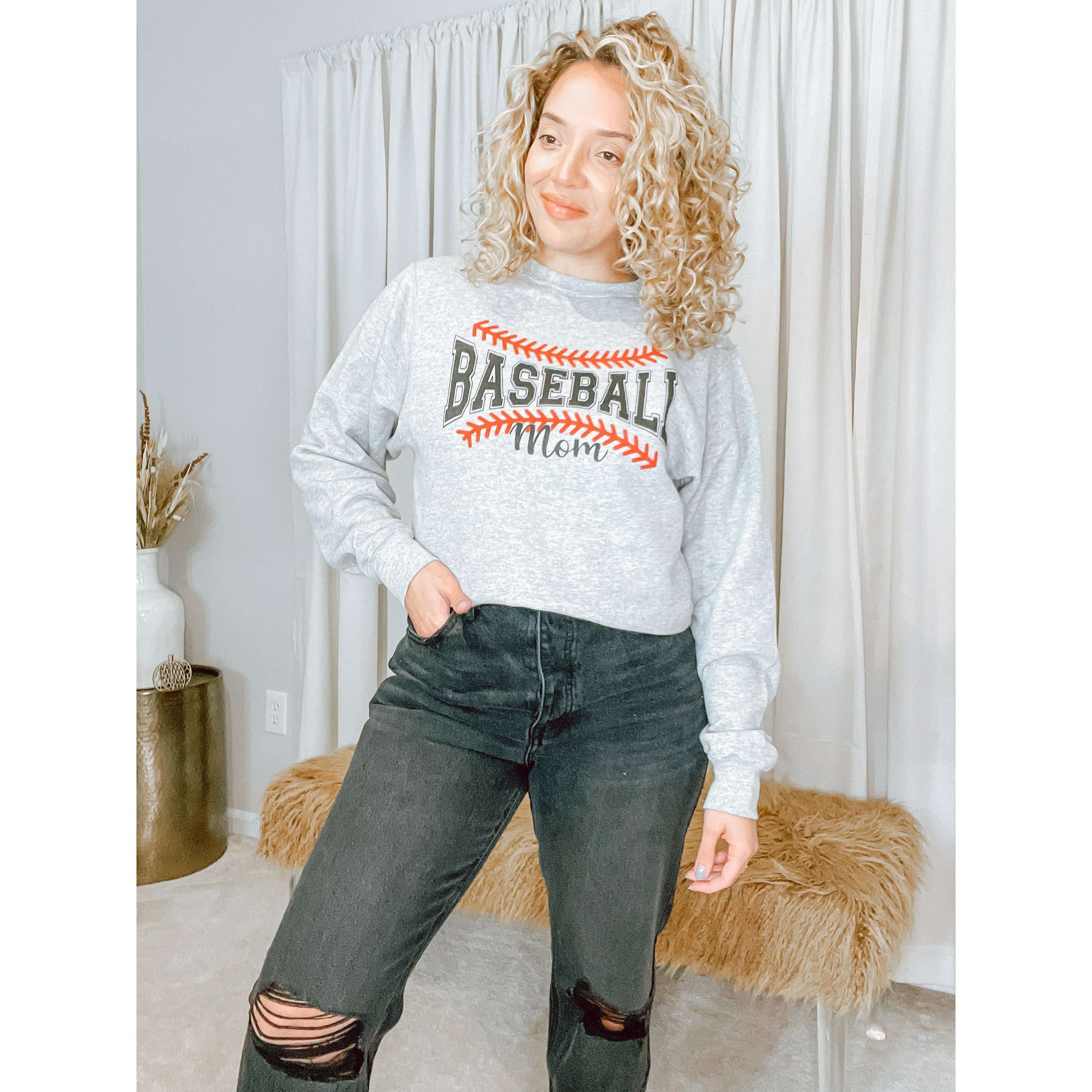 Baseball best sale mom sweatshirt